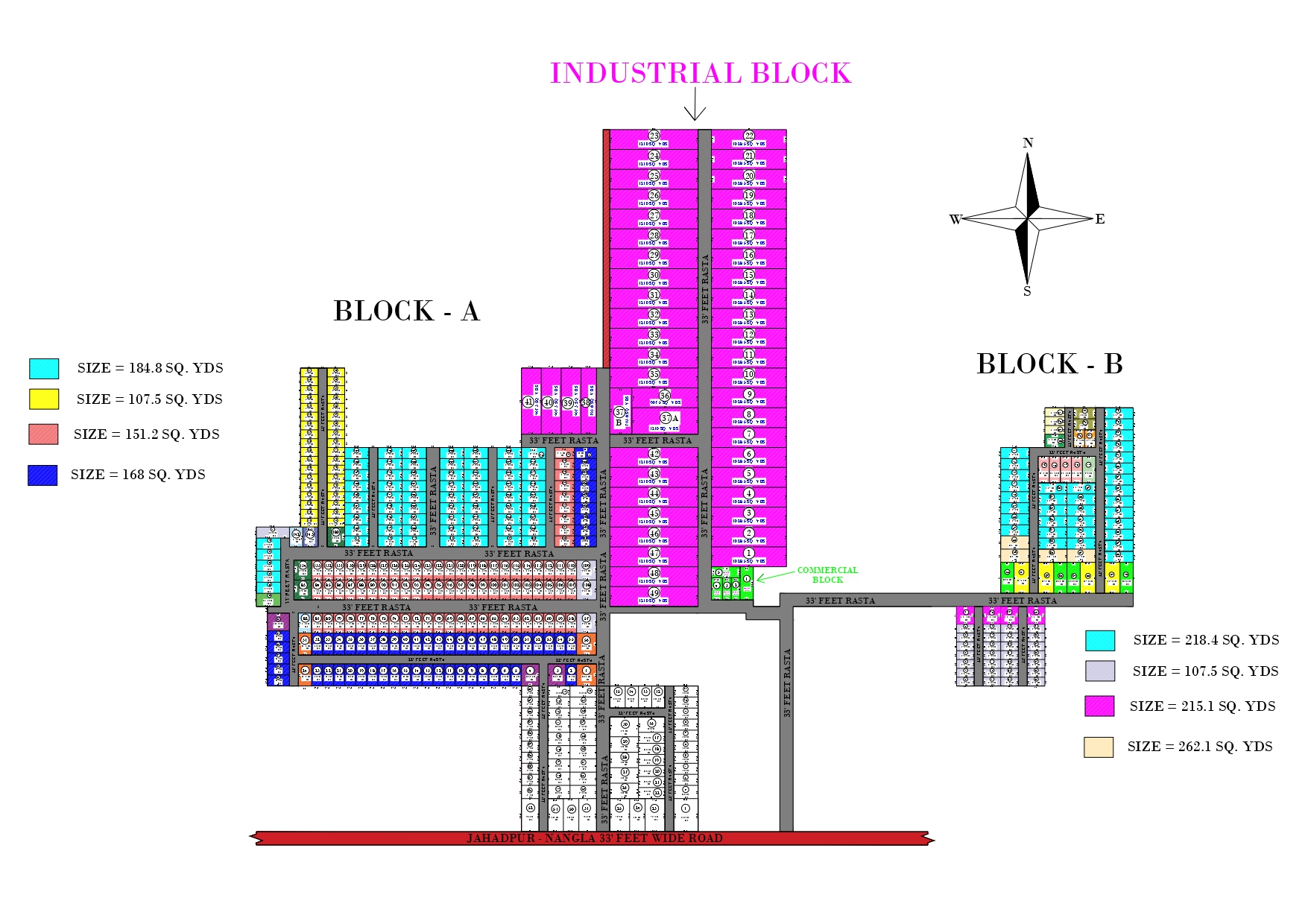 Residential Plots in Nobel Economic Nangla, Dadri-Toye, Jhajjar