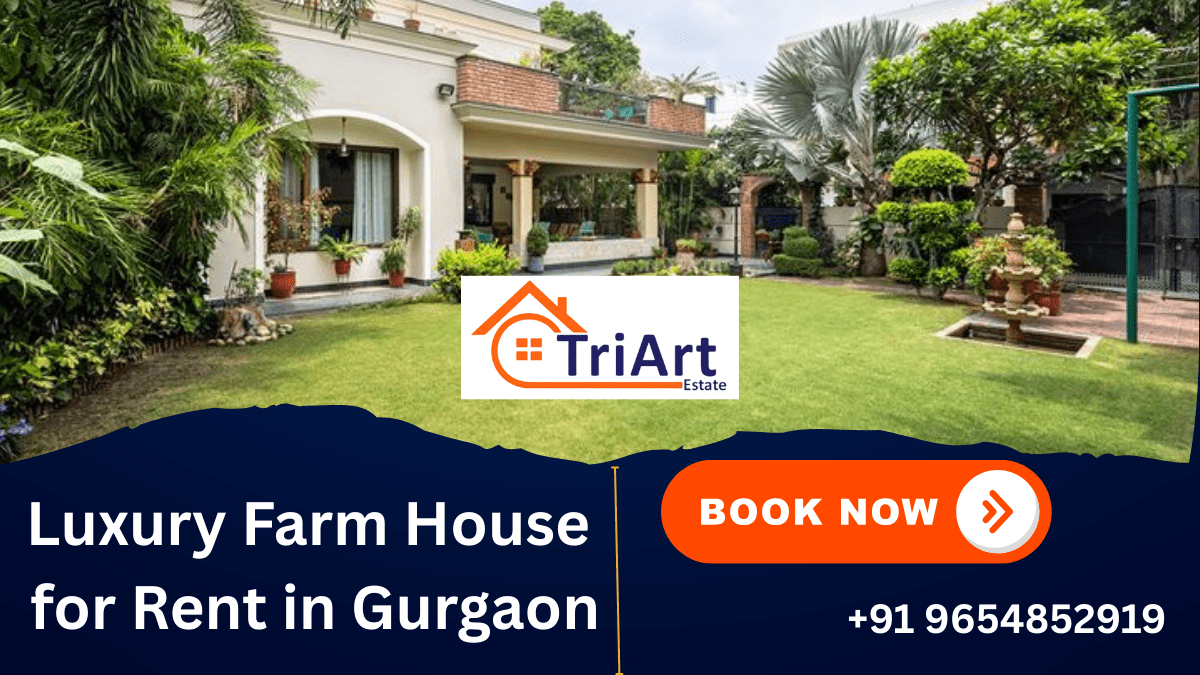 Luxury Farm House for Rent in Gurgaon