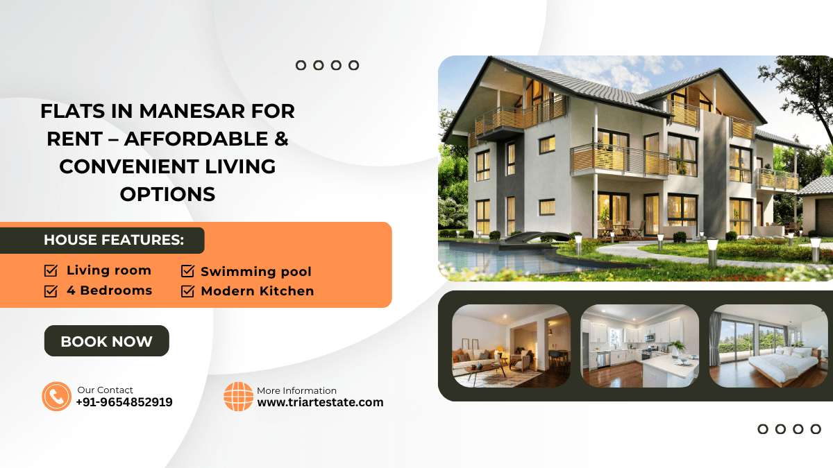 flats in manesar for rent