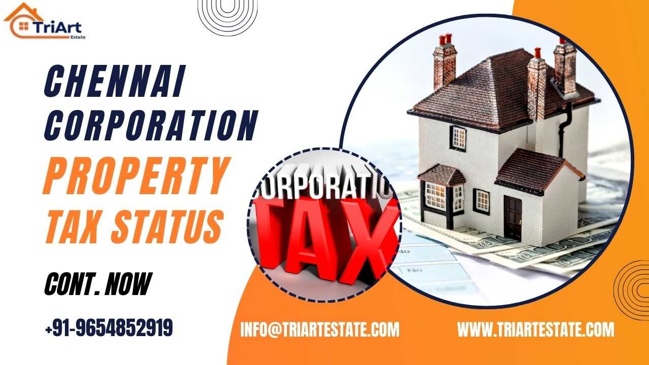 Chennai Corporation Property Tax Status 