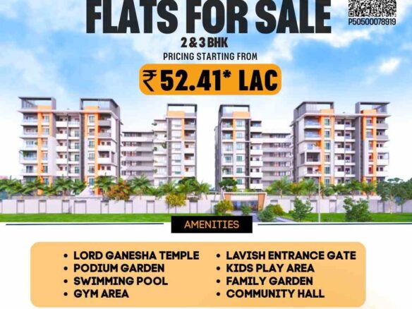 Flats For Sale In Nagpur 2 & 3 BHK For Sale RERA Approved Flats And Affortable