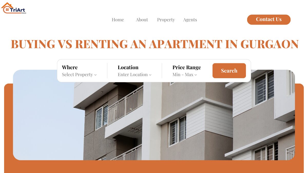 Buying vs Renting an Apartment in Gurgaon