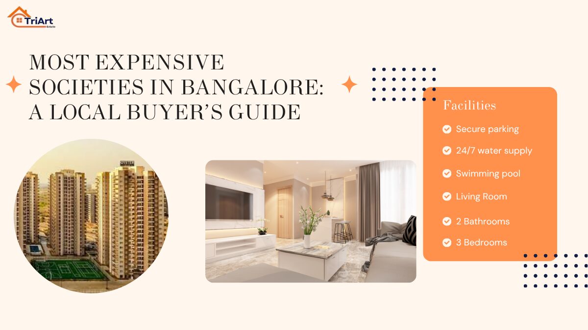 Most Expensive Societies in Bangalore