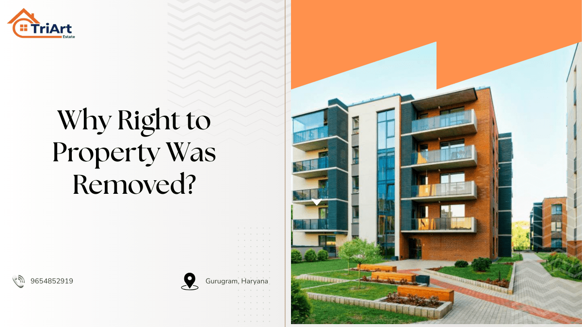 Why Right to Property Was Removed
