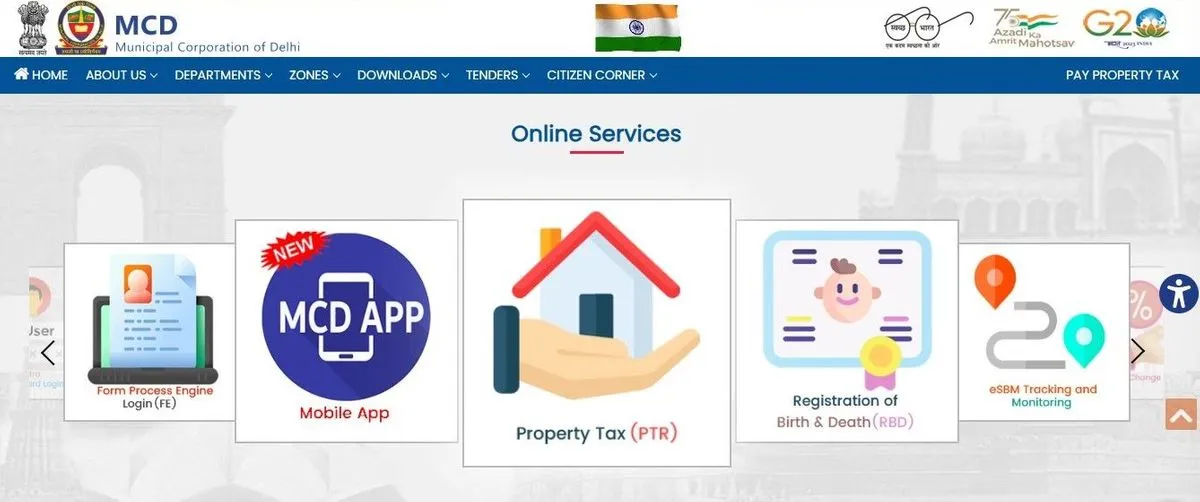 MCD Property Tax Delhi 2026: Online Payment Process & Guide 2 MCD Property Tax Delhi 2026: Online Payment Process & Guide 1