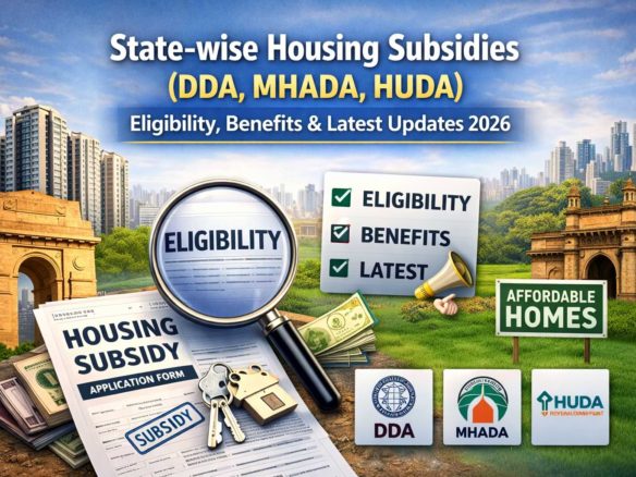 State-wise Housing Subsidies