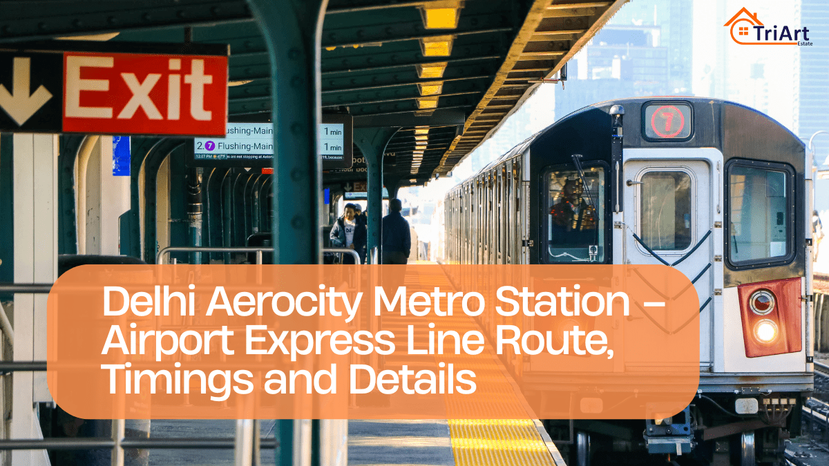 Delhi Aerocity Metro Station – Airport Express Line Route, Timings and ...