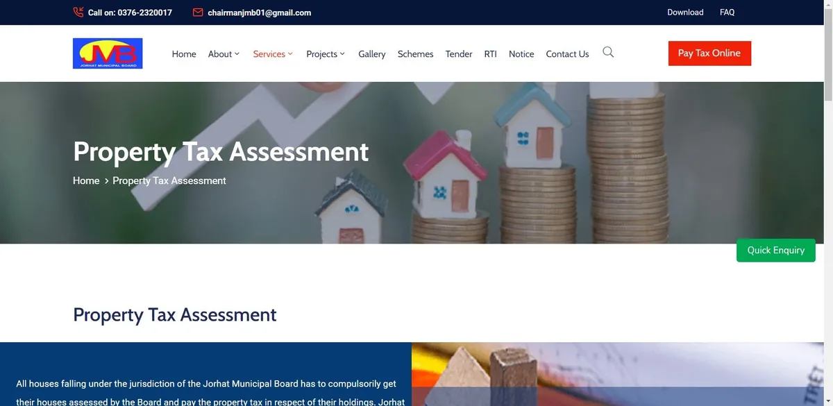 Assam Property Tax 2026 – Pay GMC, Jorhat and Dibrugarh Tax Online 8 Assam Property Tax 2026 – Pay GMC, Jorhat and Dibrugarh Tax Online 7