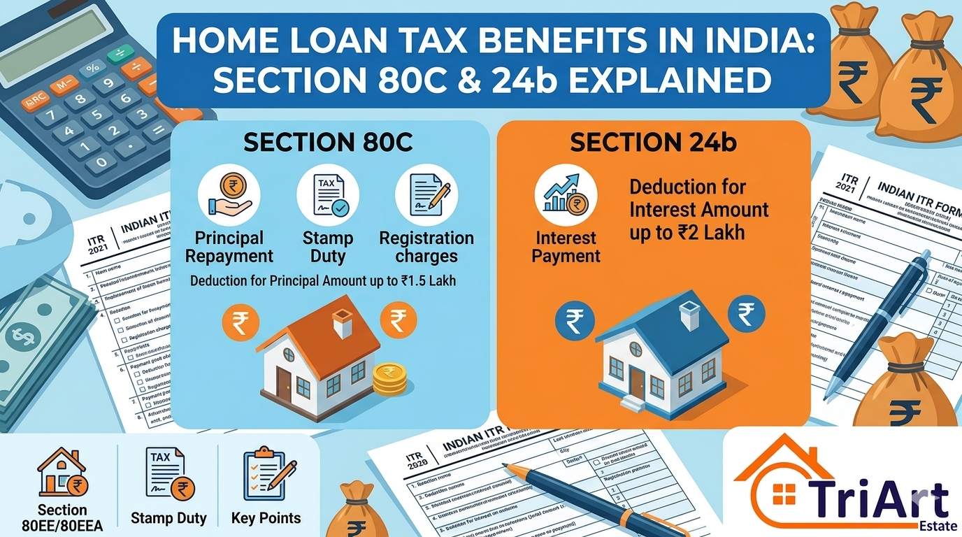 Home Loan Tax Benefits in India: Section 80C & 24b Explained 7
