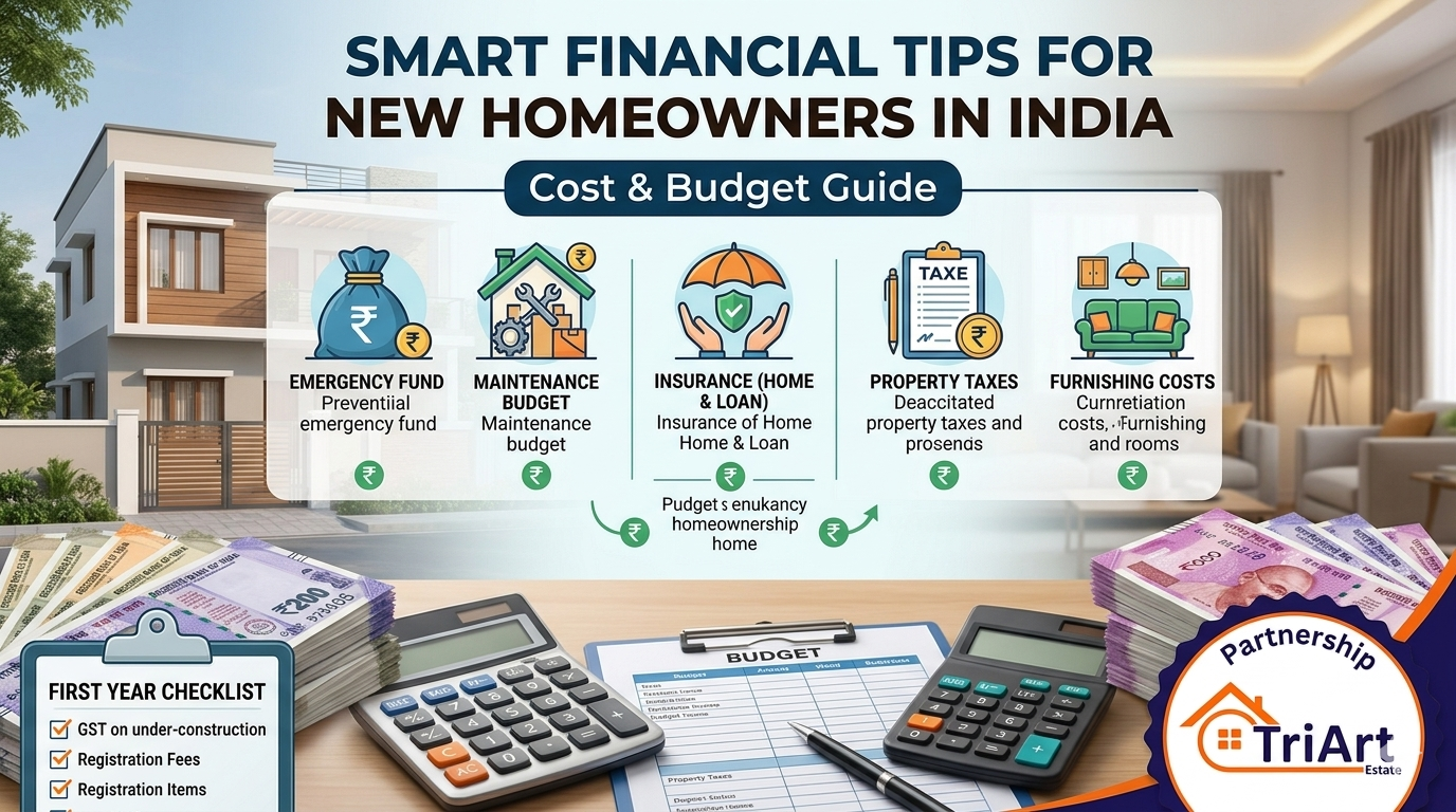 Smart Financial Tips for New Homeowners in India – Cost & Budget Guide 8