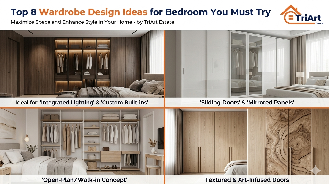 Top 8 Wardrobe Design Ideas for Bedroom You Must Try