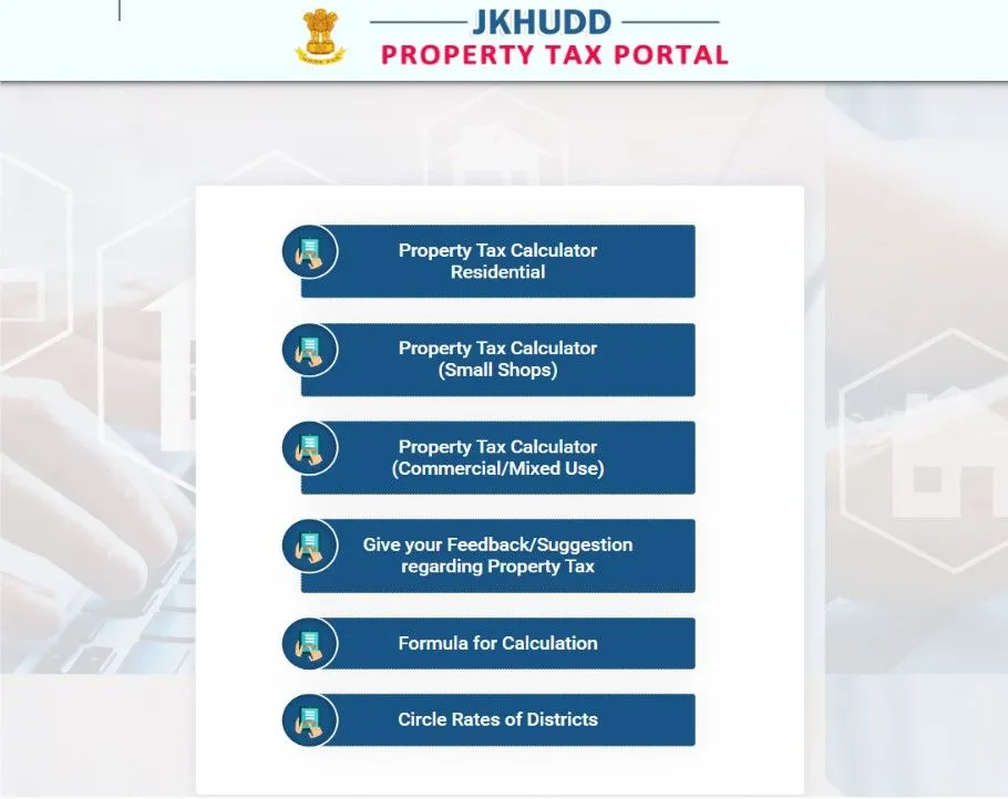 J&K Property Tax 2026 – Online Payment Guide and Tax Calculation Process 2 J&K Property Tax 2026 – Online Payment Guide and Tax Calculation Process 1