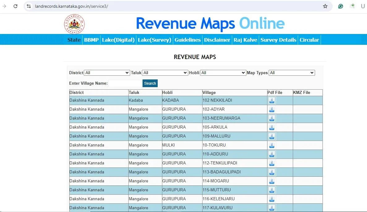 Bhu Naksha Karnataka 2026 Check Land Map & Survey Details Online 4 Bhu Naksha Karnataka 2026 Check Land Map & Survey Details Online 3